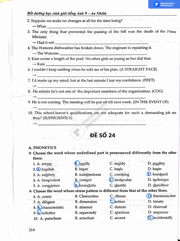 Test 24 | PDF