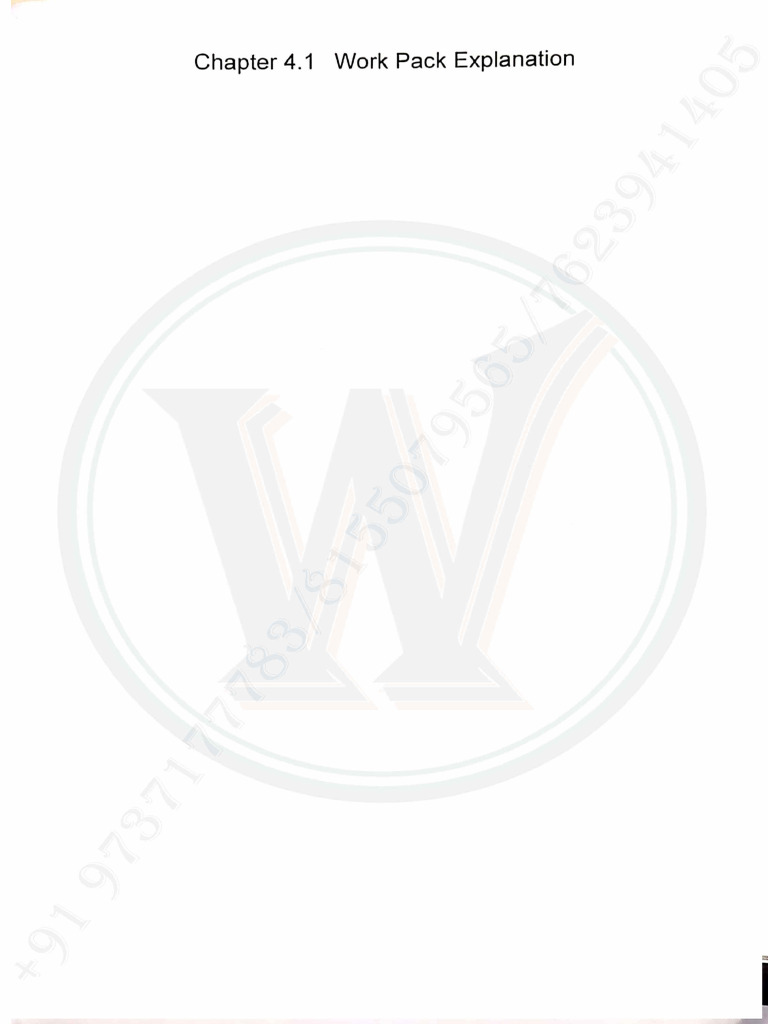 Work Pack WQT WPQR | PDF
