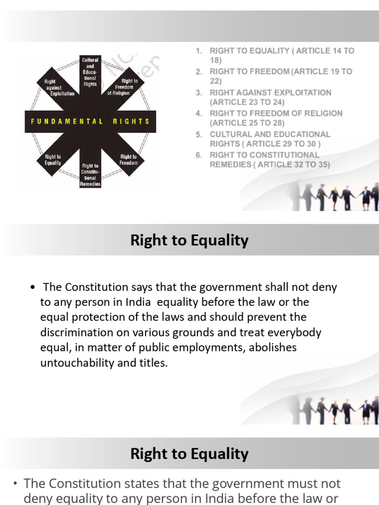 Overview of Democratic Rights in India | PDF | Social Equality ...