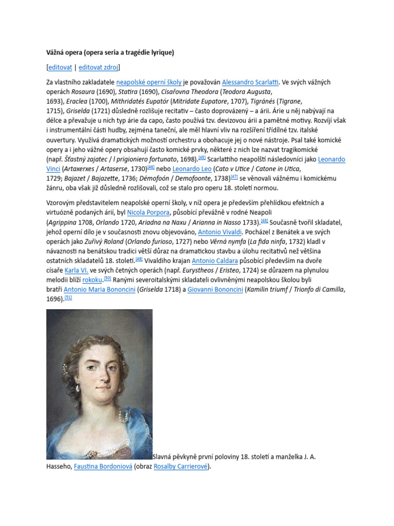 Oprea Seria-Opera Buffa | PDF