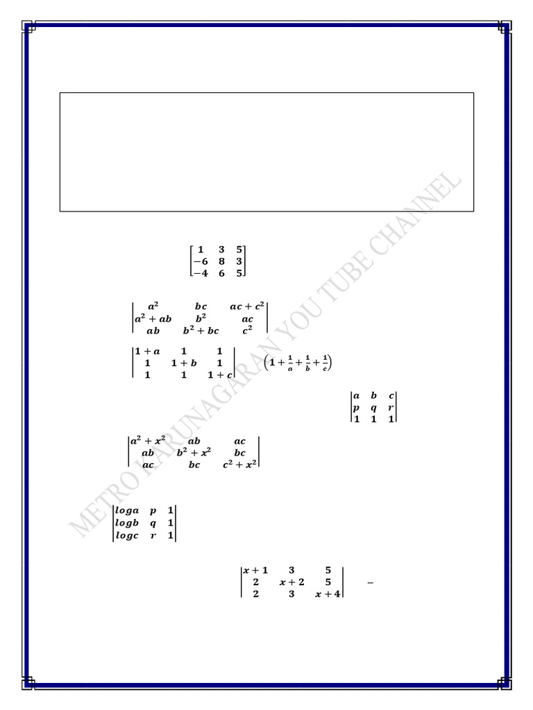 11 Expected Chap 7 Chemistry | PDF | Linear Algebra | Functions And ...