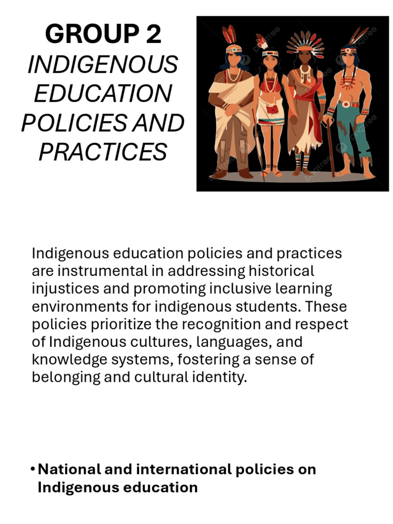 Indigenous Education Policies Overview | PDF | Indigenous Australians ...