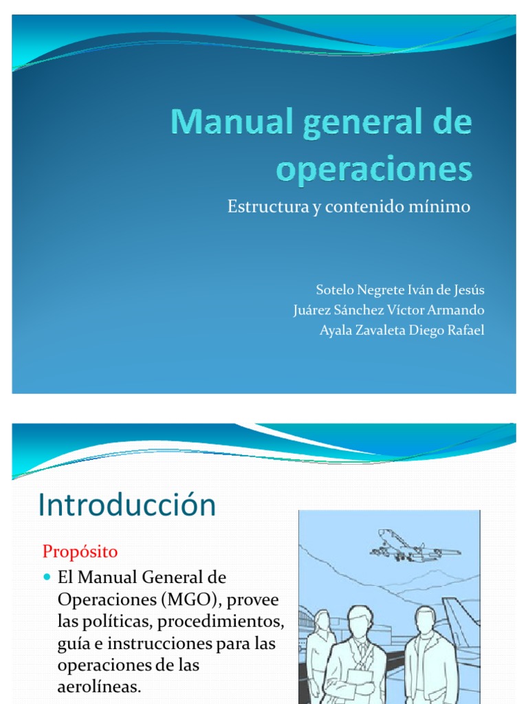Manual General de Operaciones