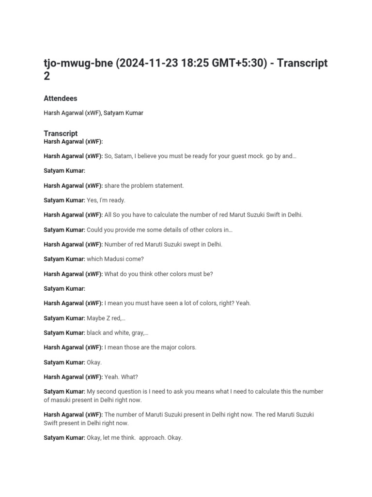 Tjo-Mwug-Bne (2024-11-23 18 - 25 GMT+5 - 30) - Transcript 2 | PDF ...