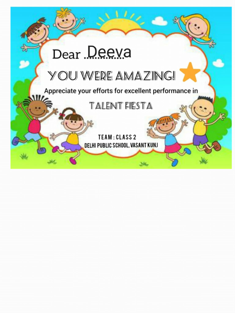 Talent Fiesta Certificate - 220520 - 100744 | PDF