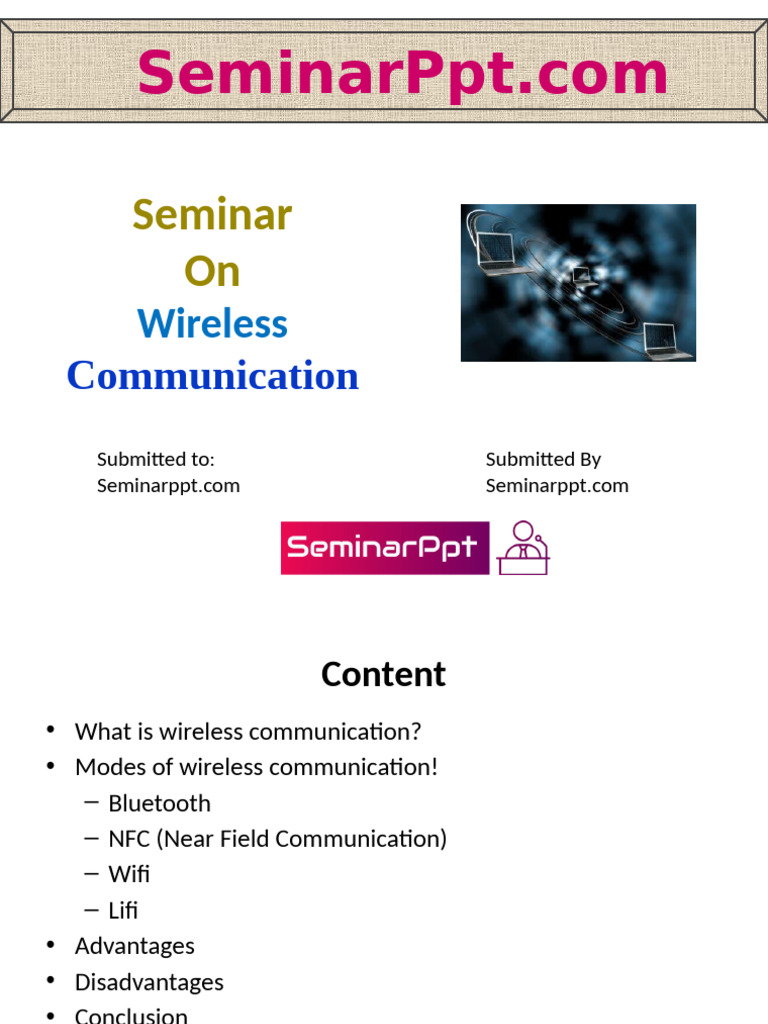 Wireless Communication | PDF | Wi Fi | Bluetooth
