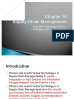 Chapter 10: Supply Chain Management