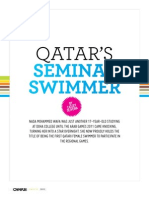 Qatar's Seminal Swimmer
