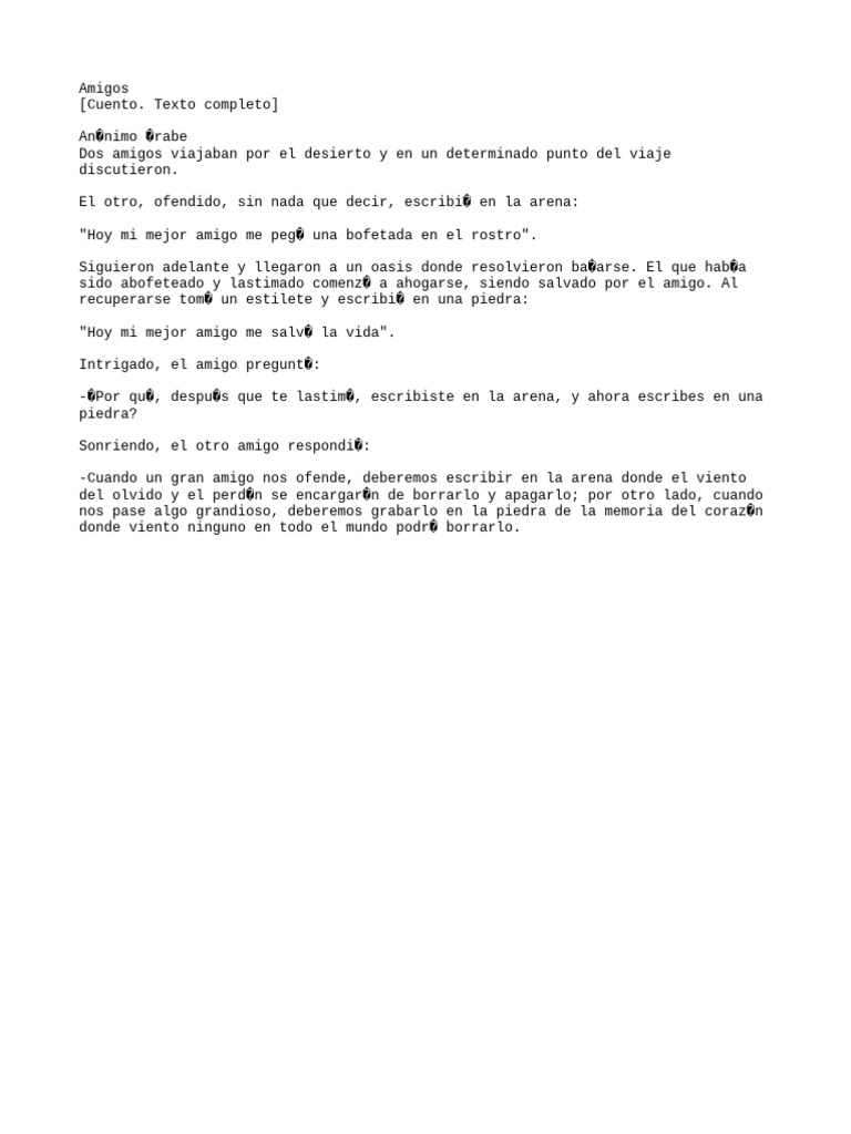 Amigos | PDF