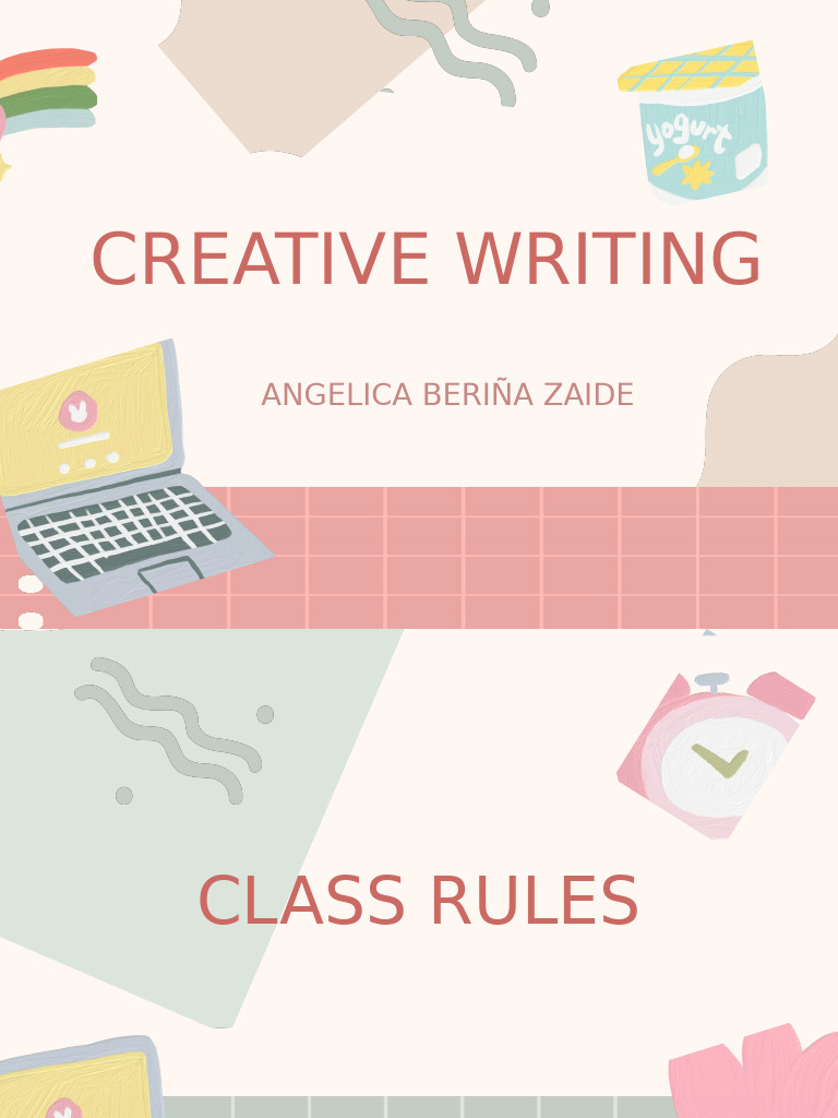 Creative Writing Class Overview and Rules | PDF