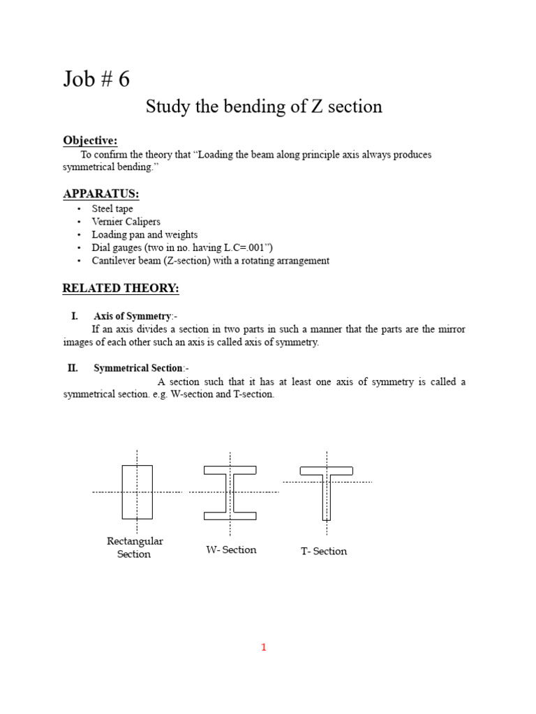 Job 6 - 142 | PDF | Bending | Beam (Structure)