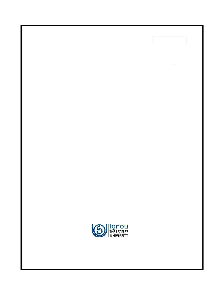 BSOC-131 Assignment Guide 2024 | PDF | Sociology | Question