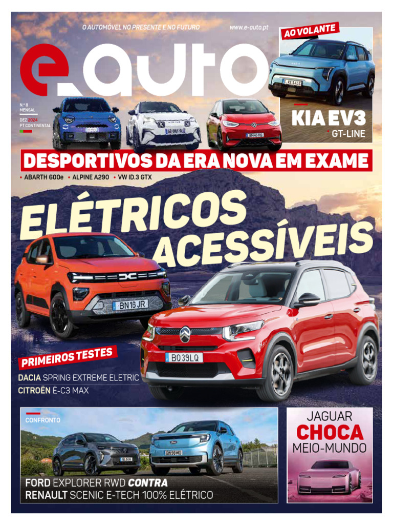 (20241200-PT) E-Auto | PDF | Carro | Veículo motorizado