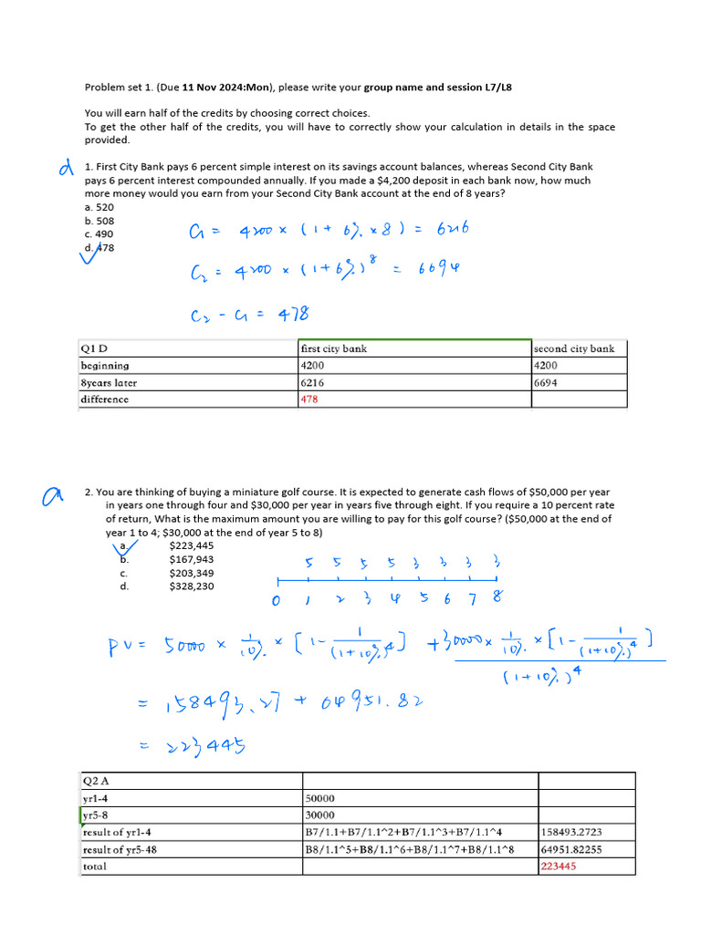 Problem+set+1 | PDF | West Texas Intermediate | Petroleum