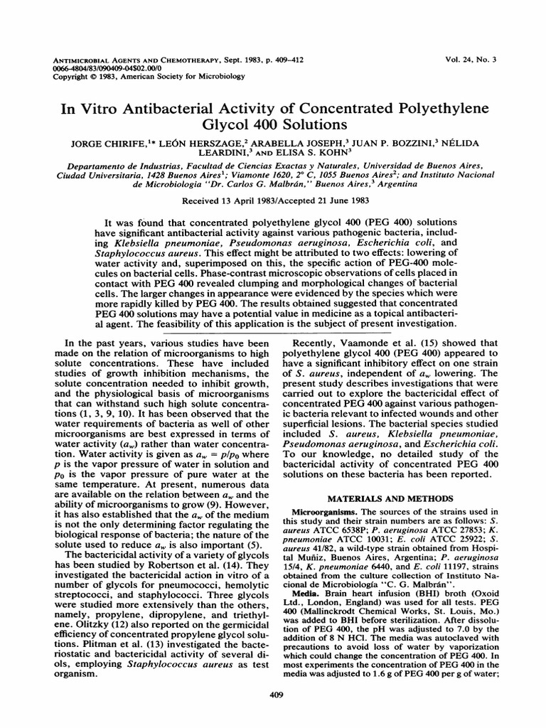 Chirife Et Al - 1983 - in Vitro Antibacterial Activity of Concentrated ...