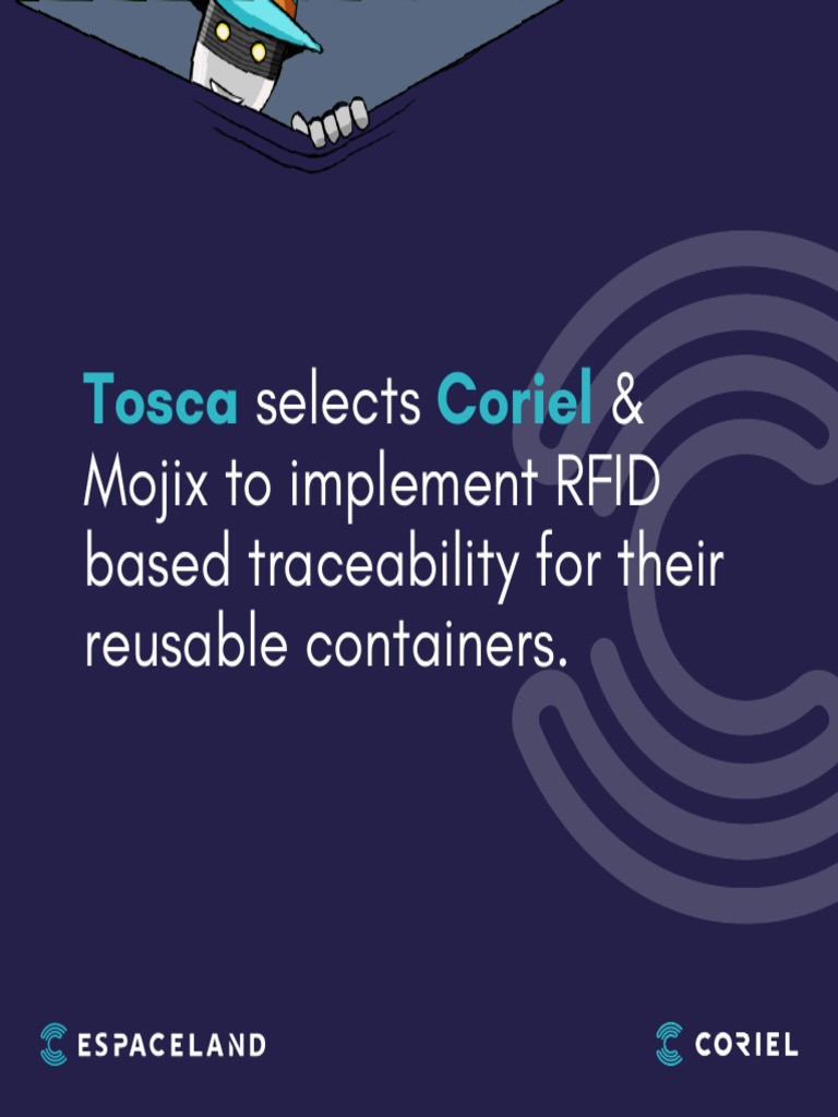 Tosca Coriel: Selects & Mojix To Implement RFID Based Traceability For ...