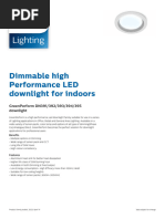 Philips DN391B LED Downlight Specs | PDF | Power Supply | Light ...
