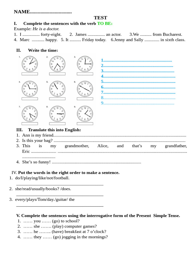 Test 1 Pdf Linguistic Typology Language Families