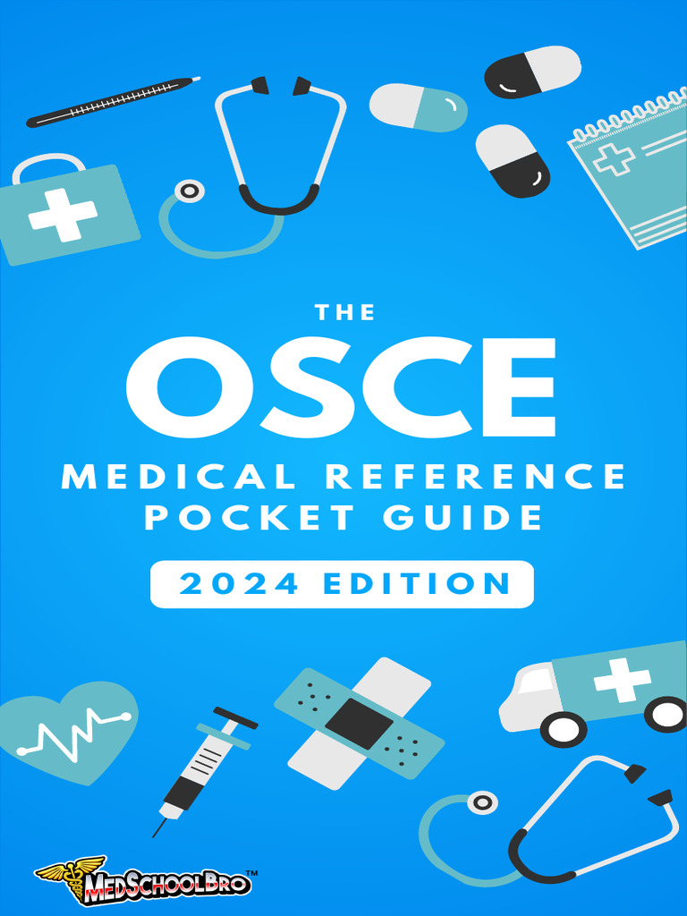 OSCE Medical Reference Pocket Guide 2024 | PDF | Causes Of Death | Medicine