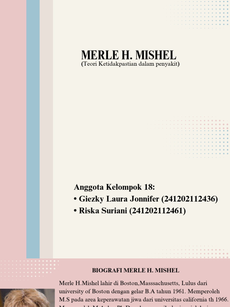 Teori Ketidakpastian Penyakit Mishel | PDF