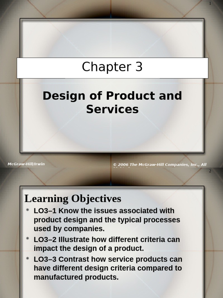 Product and Service Design Strategies | PDF | Business