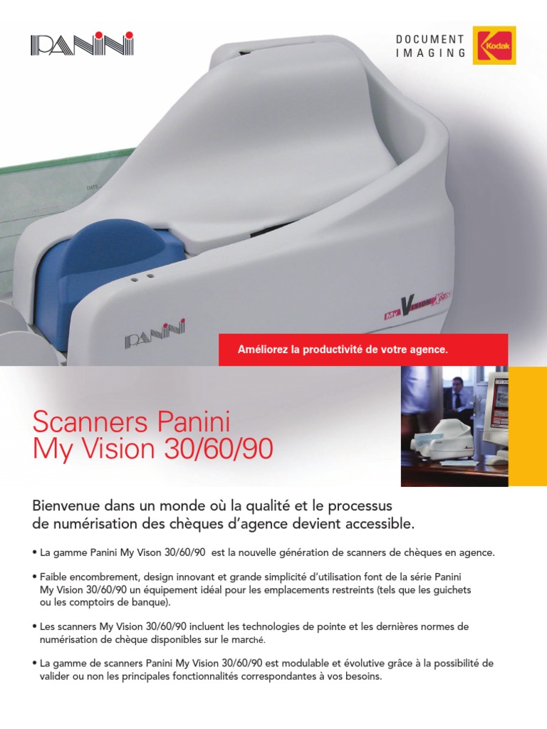 Scanner Série My Vision | PDF | Scanner (informatique) | Imprimante ...