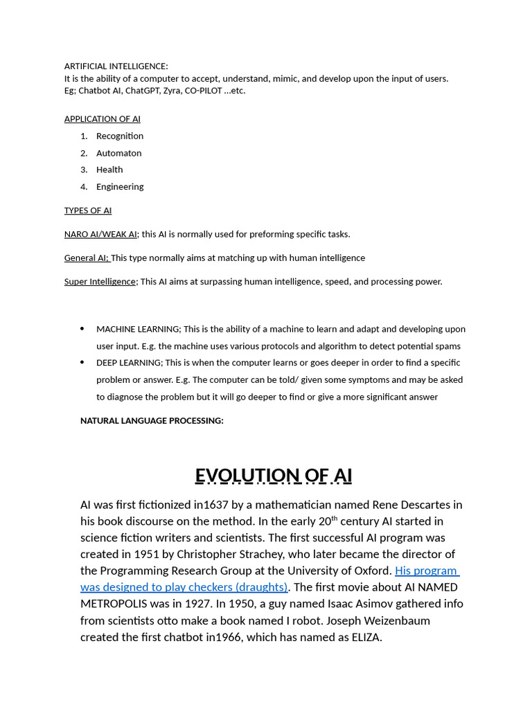 Understanding Artificial Intelligence Basics | PDF