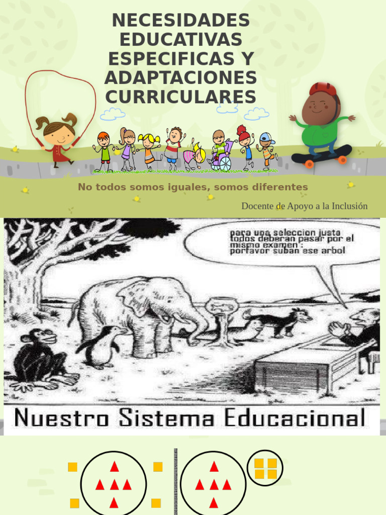 Taller Nee - Adaptaciones Curriculares | PDF | Plan de estudios | Invalidez