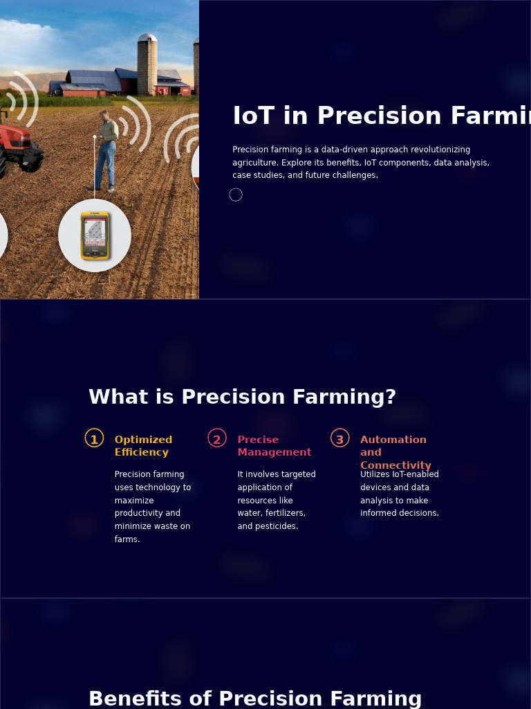 IoT Revolution in Precision Farming | PDF | Agriculture | Internet Of ...