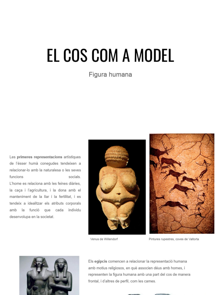 Unitat 03 - El Cos Com A Model | PDF
