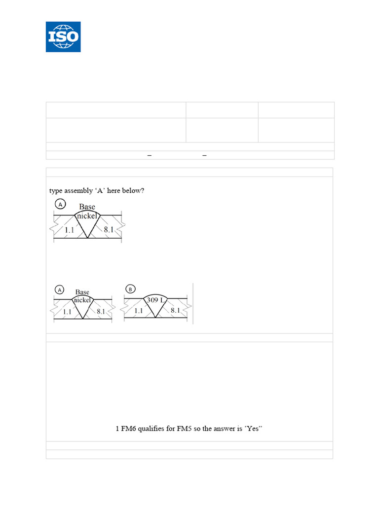ISO 9606-1 Interpretation for Welders | PDF