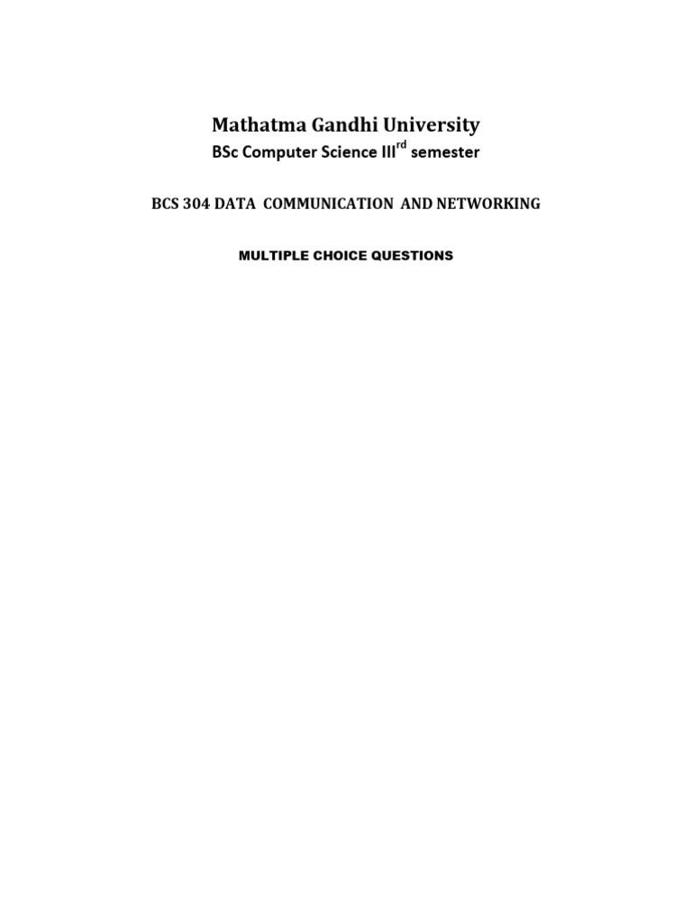 bcs-304-data-communication-and-networking-mcqs-pdf-osi-model