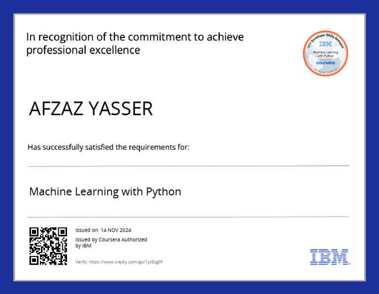 Machine Learning With Python Badge20241114-27-Sz4xia | PDF
