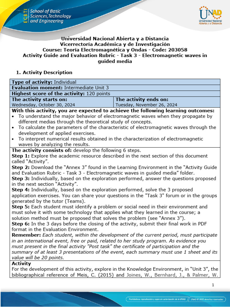 Activity Guide and Evaluation Rubric - Unit 3 - Task 3 ...