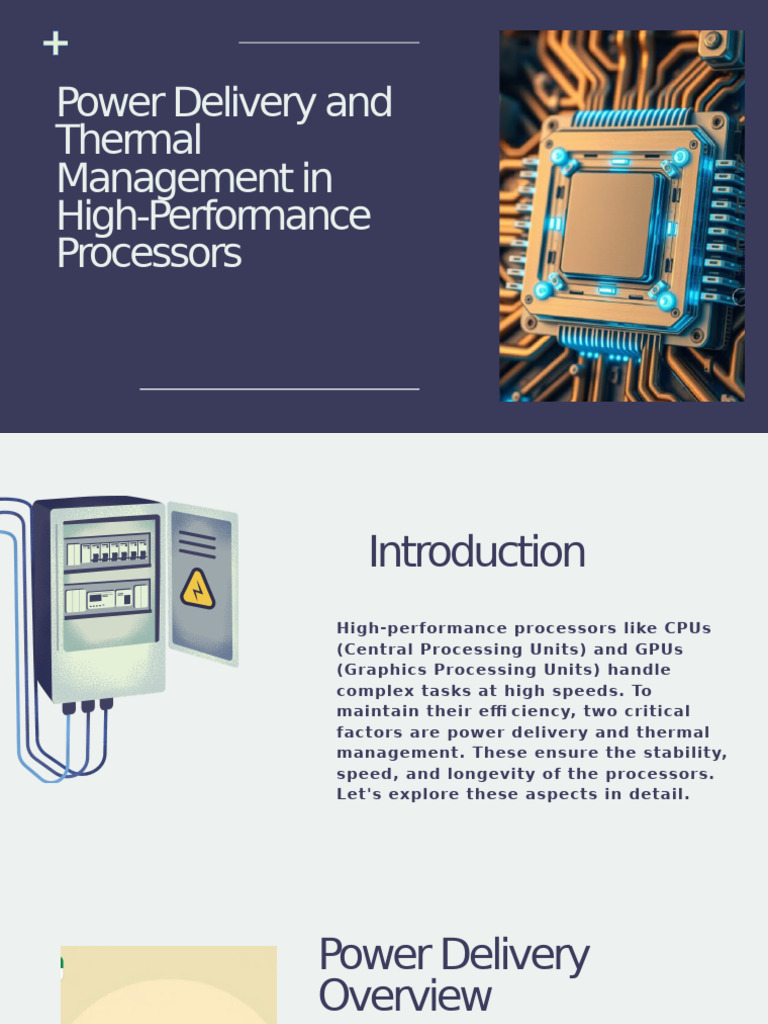 Power and Thermal Management in CPUs | PDF | Central Processing Unit ...