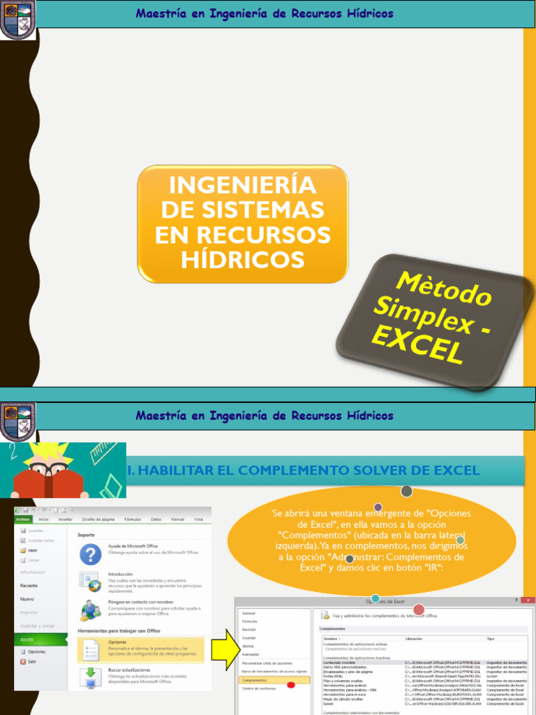 Uso de Solver en Excel para Optimización | PDF | Software | Software ...