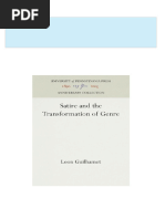Satire and the Transformation of Genre Leon Guilhamet All Chapters ...