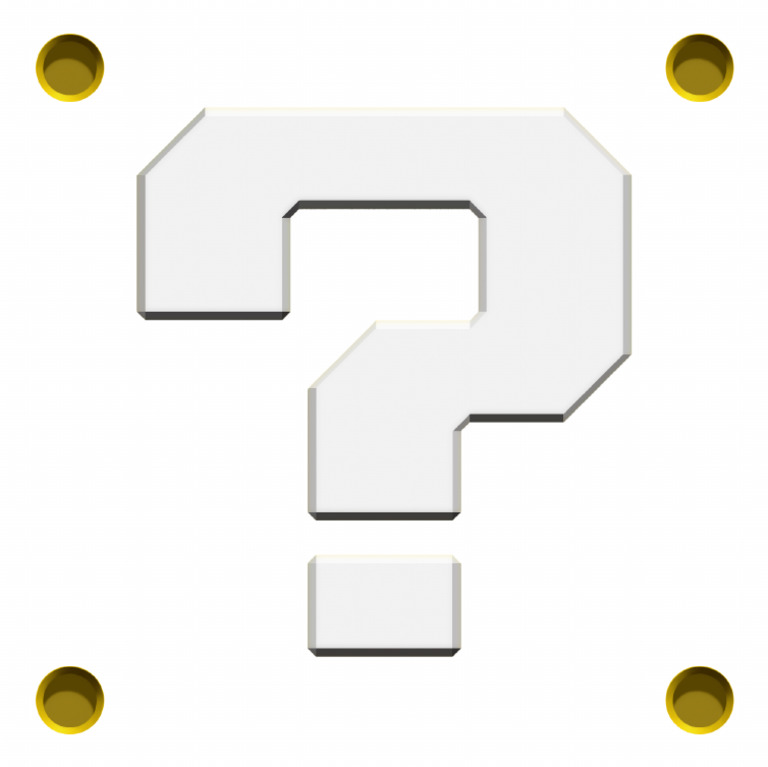 Mario Question Mark Template | PDF