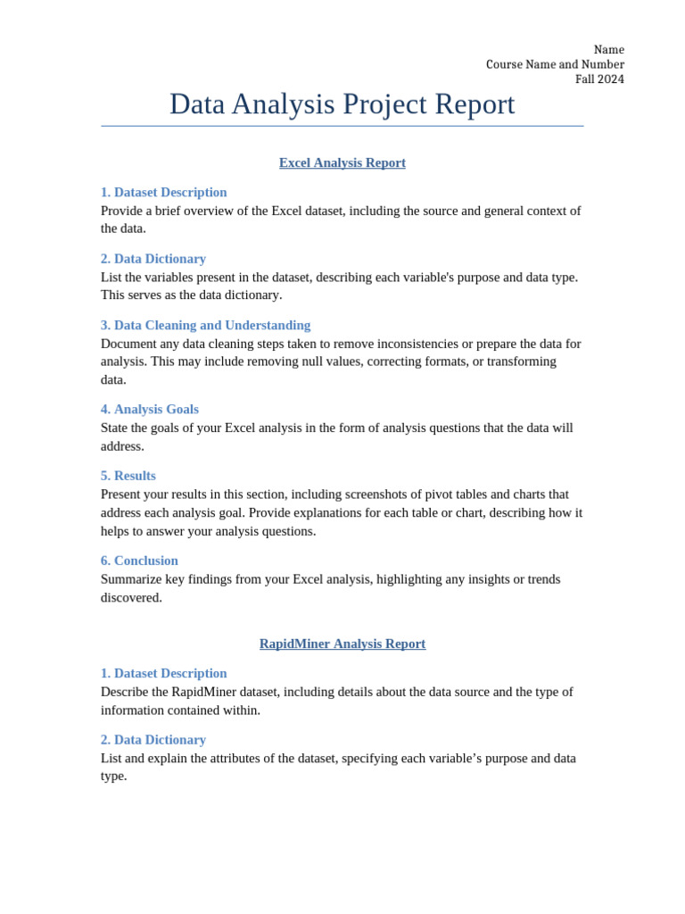Report_Template | PDF | Data | Cluster Analysis