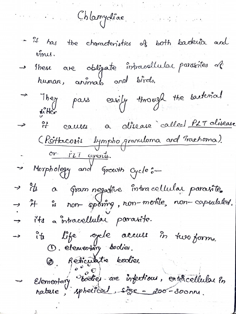 Chlamydiae | PDF
