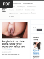 মায়ের ভোদার সাগরে ছেলের বাড়া হারিয়ে গেল | PDF