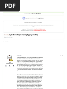 Incest - My Sister Esha (Complete) by (Superashif) _ LustyWeb