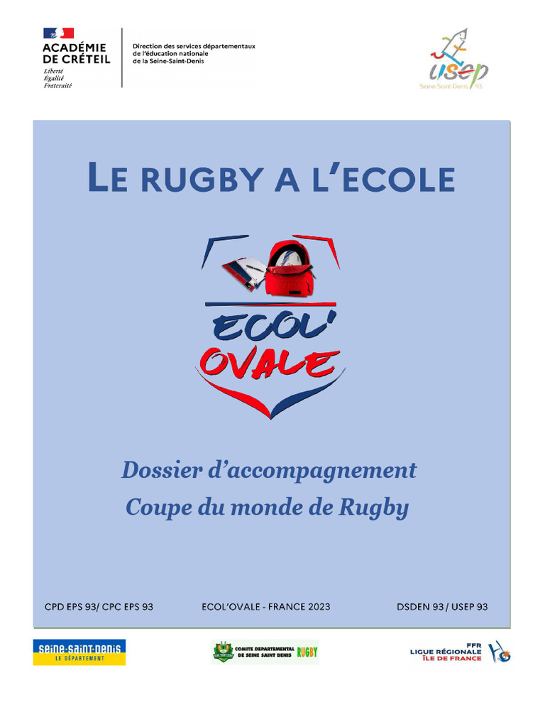 Histoire du Rugby et du Tournoi des V Nations | PDF | Rugby à XV ...