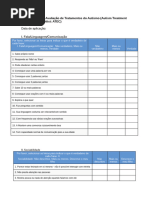 Escala ATEC para Avaliação do Autismo | PDF