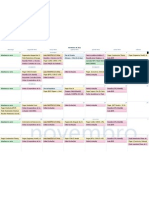 Calendário Novembro - 03-11-11