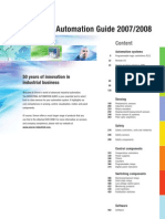 Industrial Automation Guide 2007/2008: Content