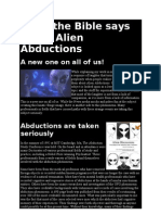 What the Bible Says About Alien Abductions
