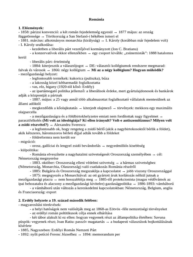 Románia | PDF