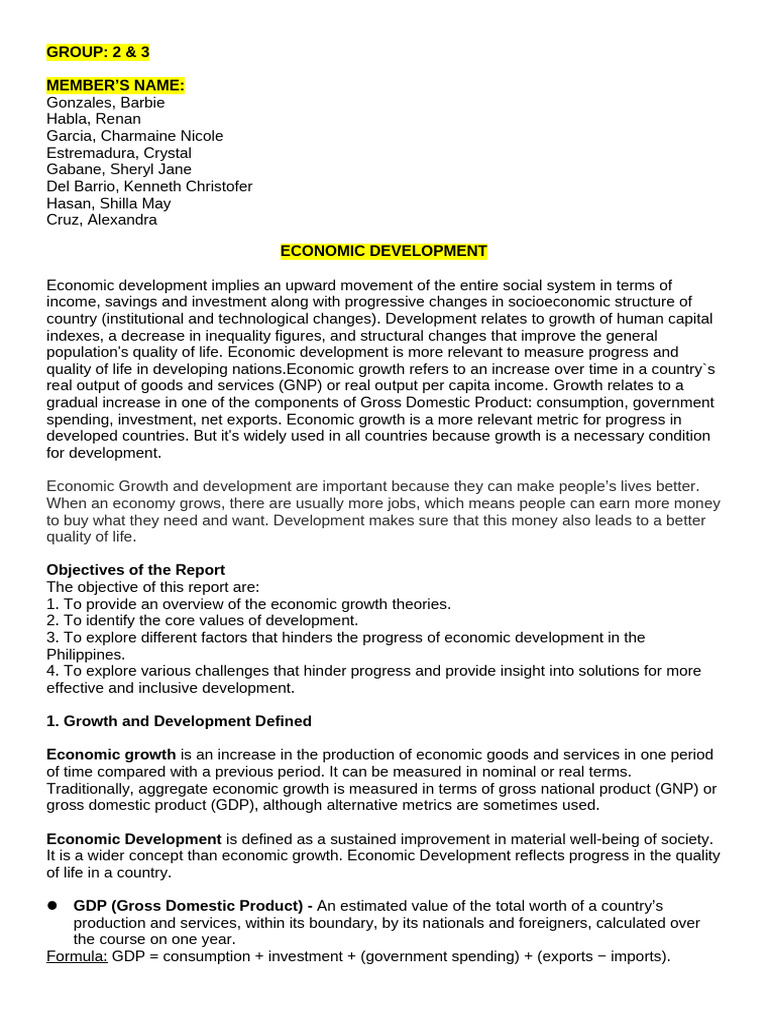MANUSCRIPT2&3 | PDF | Economic Growth | Labour Economics