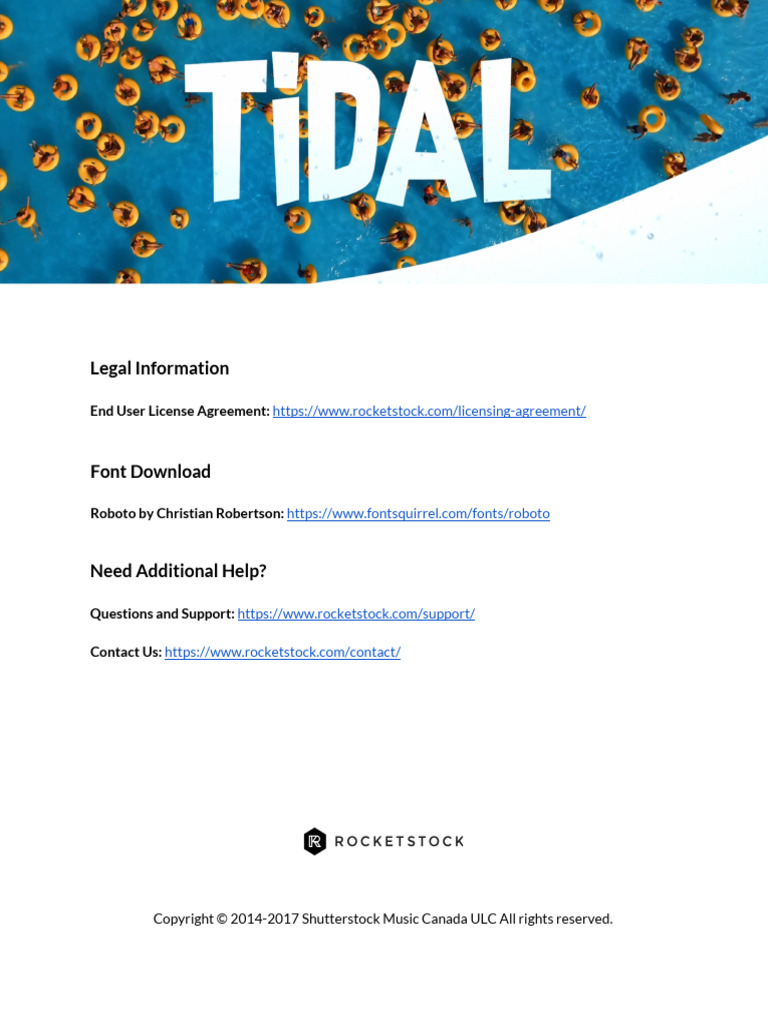 Tidal_License | PDF